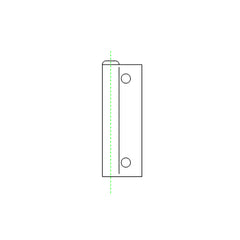 Hartal Exterior Door Hinge (L/H Upper R/H Lower)