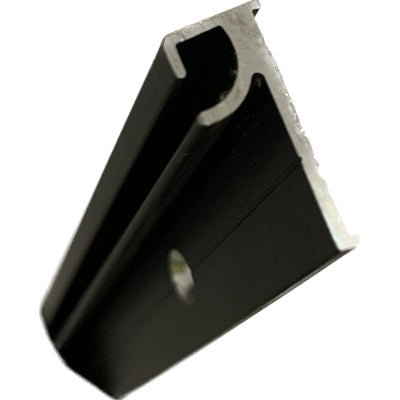 Polyplastic Black Clip-in 875mm hinge bar