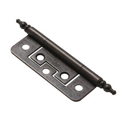 W4 bronze finish Flush hinge with finials