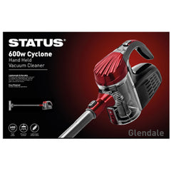 Status Glendale 600w Cyclone Portable Vacuum (1pk)
