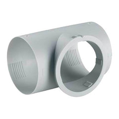 T Piece use with Outlet - Grey