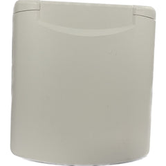 Fawo White Multi-Function flush outlet with UK socket