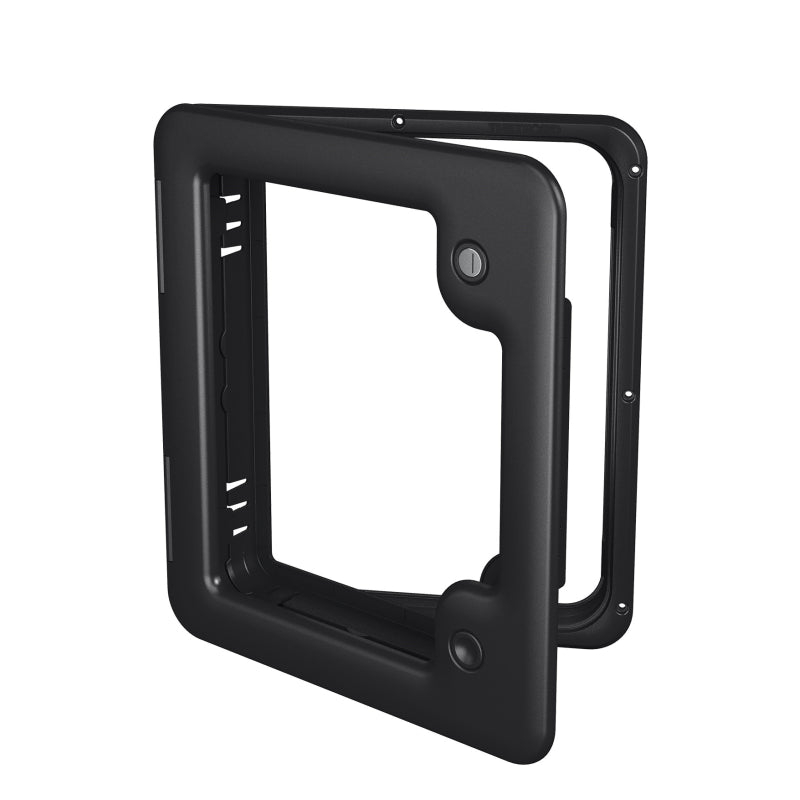 Thetford Black Door 3 with Zadi Lock & 1 push button