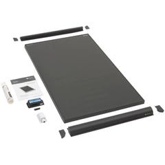 125wp MHD Rigid Panel Roof Kit (Aero Brackets) and 10ah PWM Charge Controller