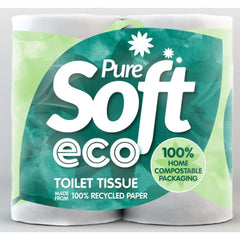Puresoft eco toilet rolls (10 x 4 pack)