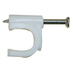 W4 10mm round cable clip 10 pack