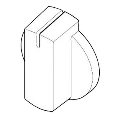 Thetford Chrome Straight Knobs (6 pack)