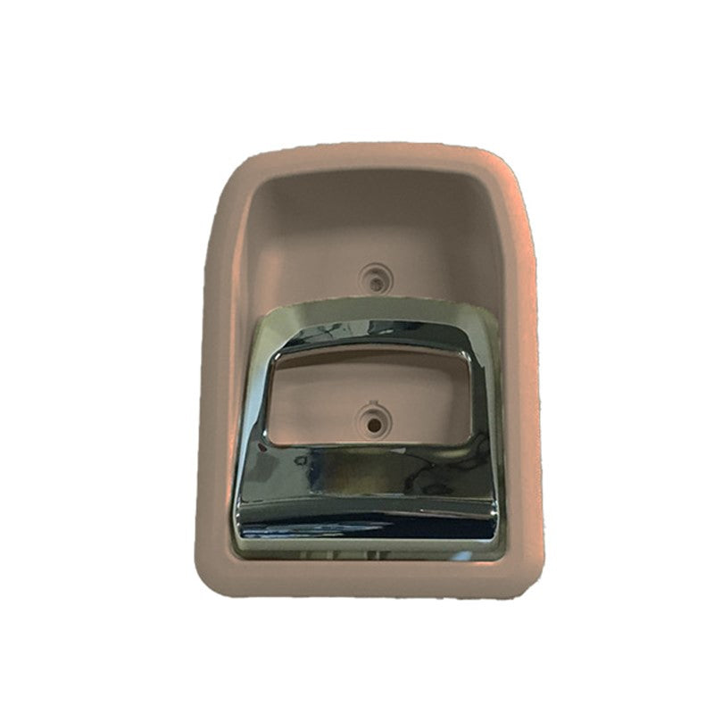 Hartal Inner Door Handle, Grey Beige with Chrome Handle