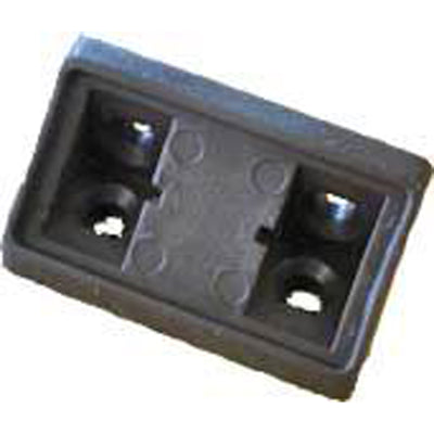 Fawo Light grey furniture fixing 4 hole (order multiples of 100 only)