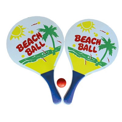 Wooden Beach Bat Set