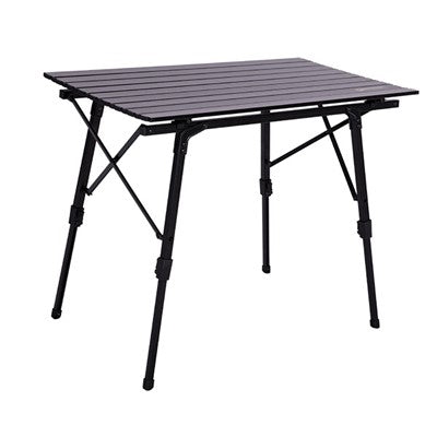 Quest Elite Brenig Slatted Black Table