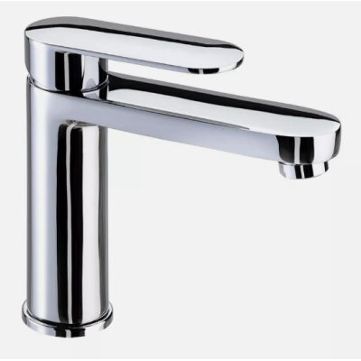 Reich Linnea K Bathroom Tap Chrome with 25cm Flexi hose barbed fittings