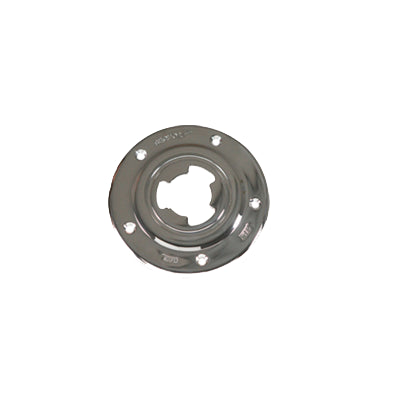 Sequoia 3 Stainless Steel - Polished 7" Floor Base